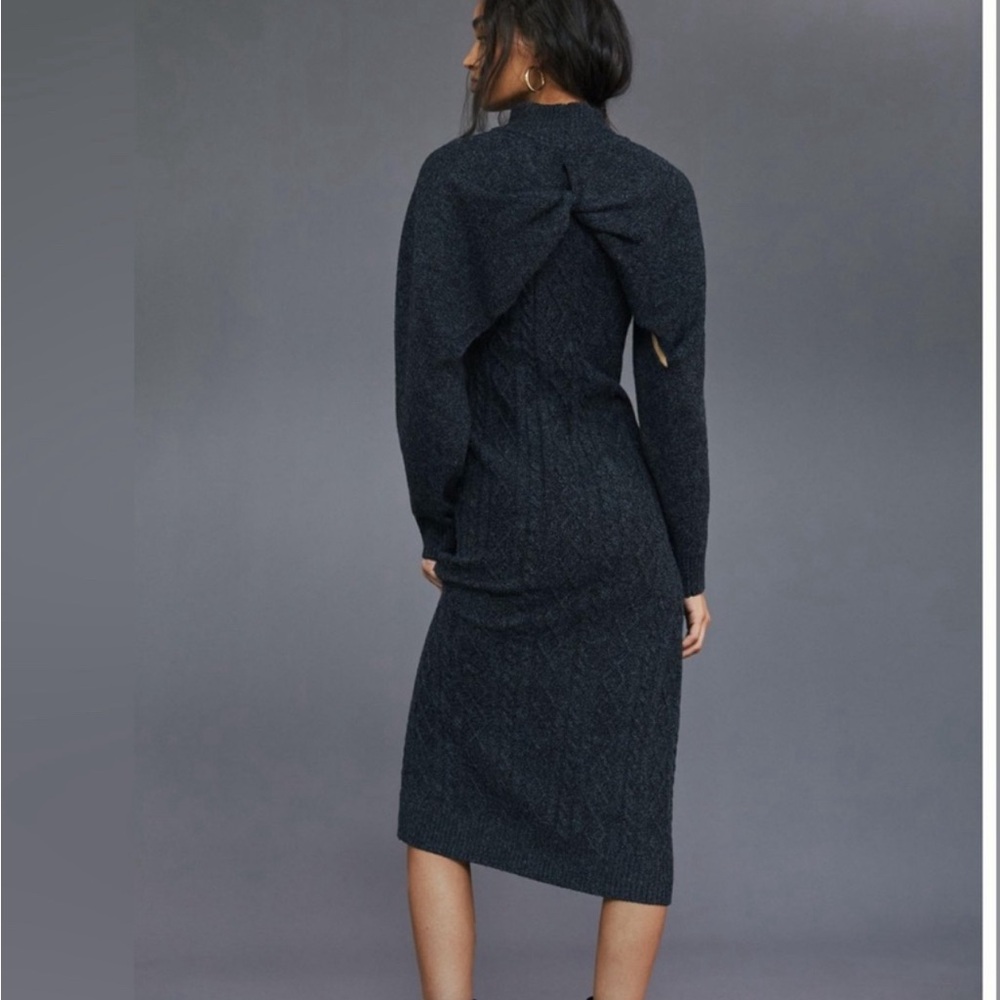 Nwt. Anthropology 
Cable knit tank
Dress with shrug